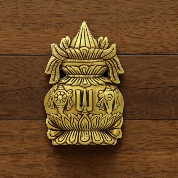 Brass Kalash Wall Hanging