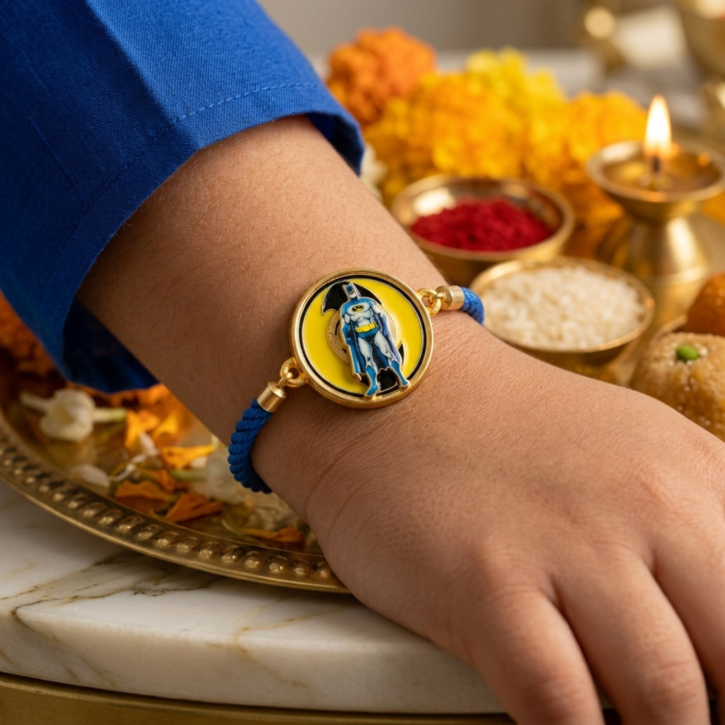 Spinner kids Rakhi Pack of 3 with Roli chawal