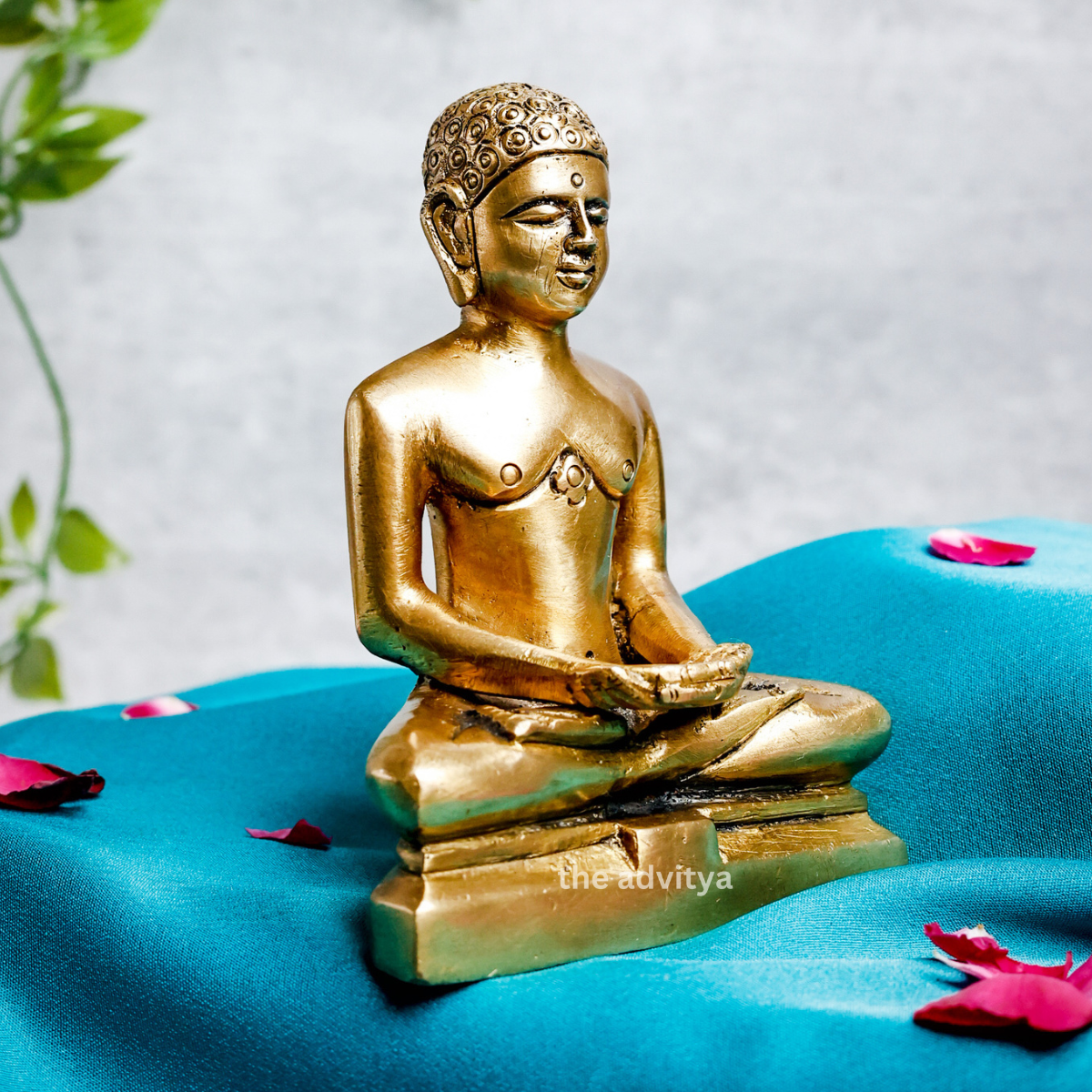 Vardhamana,Tirthankara,Mahavir, Jitendra,Brass Mahavir In Meditation