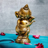 Ganesha,Ganepati,Ganasha,Ganapati,Gajanand,Gajananaa,Gajanana,Ekadanta,Bal Ganesha With Basuri