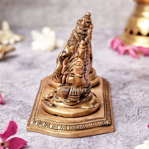 Vighneswari,Vakratund Laksmi,Ganesh Laxmi , Lambodari Lakshmi,GANESH LAXMI ON PEDESTAL