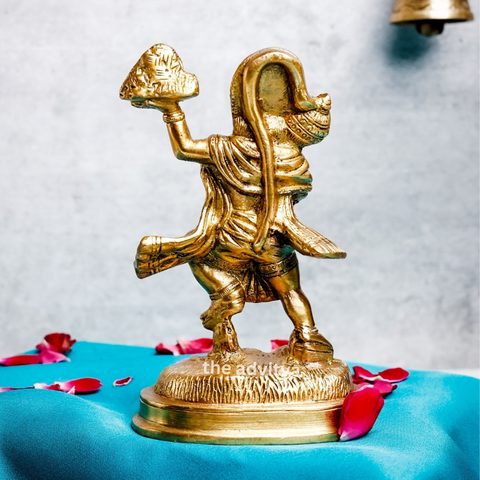 VeerHanumanta,Vayu Putra,Pawan Suta,Bajrangbali,Marutinandan,Brass Standing Hanuman Idol