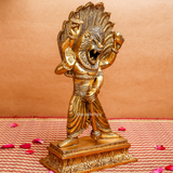 Brass Narsimha Standing Statue