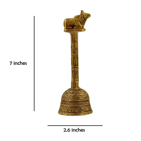 Sankh Bells,Vedic Bell,Temple Bell,Spirtual Bell,Shanti Bell,Satsang Bell,Brass Nandi Temple Bell