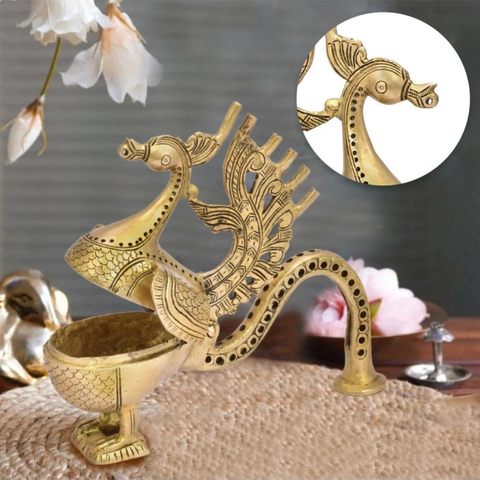 IncenseDisplay,Lobanstand,FragransHoulder,Agarbaatistand,AgarbatiBase,Peacock Shape Incense Stand