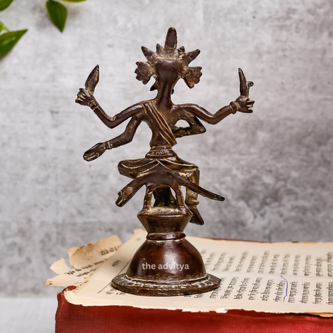 Ganesha,Ganepati,Ganasha,Ganapati,Gajanand,Gajananaa,Gajanana,Ekadanta,Vintage 4 Hand Ganesha